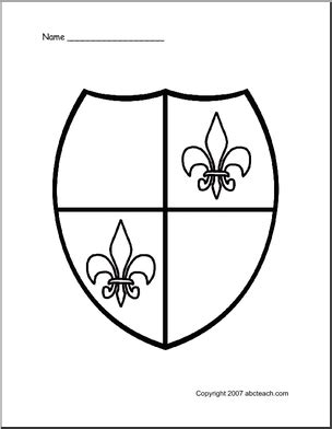 Iris is mike's love interest in the tv series mighty mike. Fleur-de-lys shield design | That's clever! | Pinterest ...