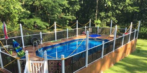 The making process is easy to follow, and with a few woodworking tools, you can complete the project effortlessly. 45 Above Ground Pool Ideas to Cool Off With