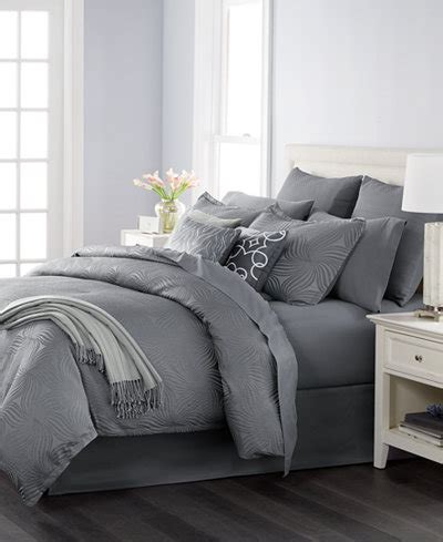 Shop the wide range of bedroom collections and give your room an infusion of complementary comforts. Martha Stewart Collection Juliette Graphite 14-Pc ...