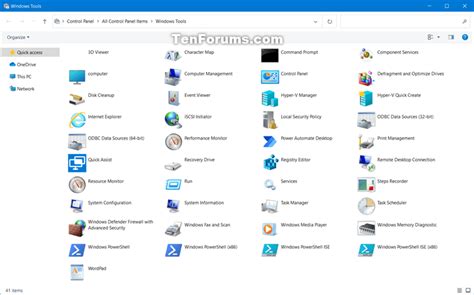 Open Administrative Tools In Windows 10 Tutorials