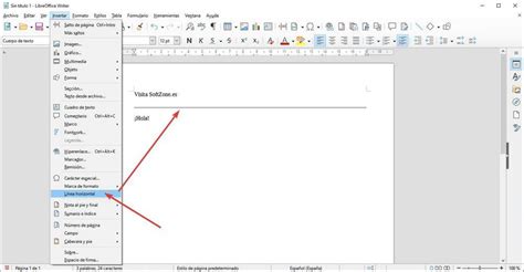 Cómo Insertar Una Línea Horizontal O Vertical En Microsoft Word