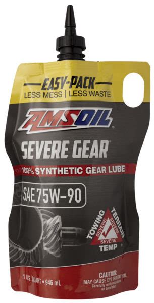 Amsoil 75w 90 Severe Gear Synthetic Ep Gear Lube Best Oil