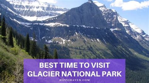 Best Time To Visit Glacier National Park And Why Hippo Haven