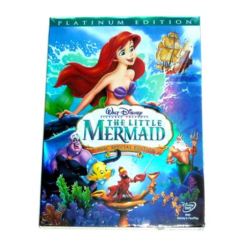 The Little Mermaid Platinum 2 Disc Edition Walt Disney Dvd