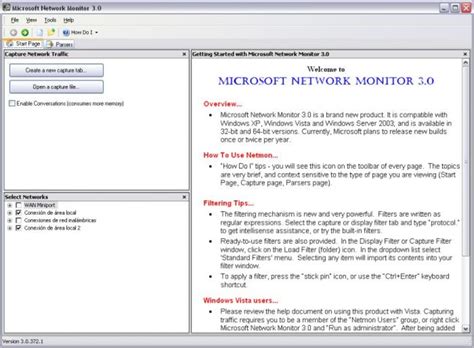 You need to use this new feature to create a new profile that. Microsoft Network Monitor - Download