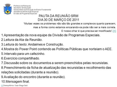 Bilhete De Reunião De Pais