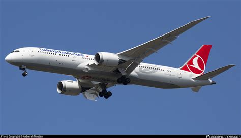Tc Lle Turkish Airlines Boeing Dreamliner Photo By Akbarali