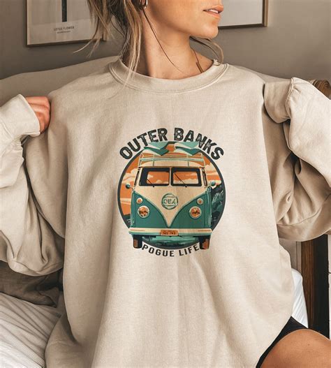 Vintage Outer Banks Sweater 2021 Pogue Life North Carolina Etsy