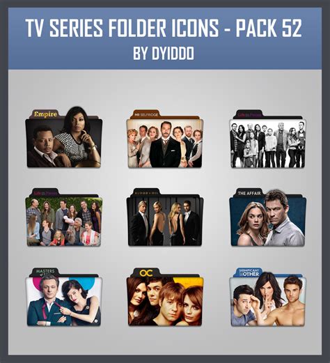 Tv Series Folder Icons Pack 52 By Dyiddo On Deviantart