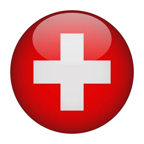 Switzerland 3d Rounded Flag With Transparent Background 15272153 Png
