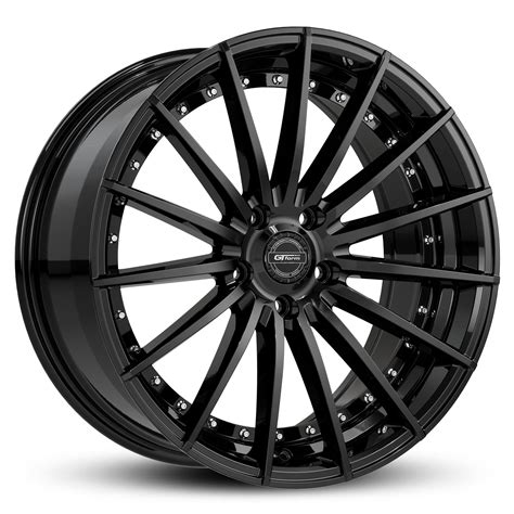 Gt Form Anvil Gloss Black 19x95 5x1143 Wheel Cnc Wheels