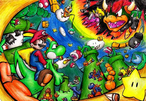 Super Mario World Art