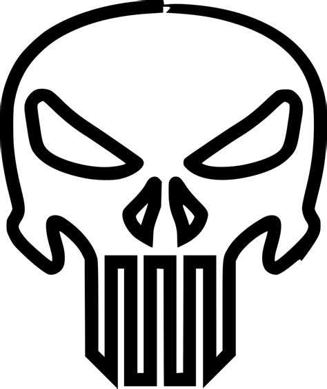 The Punisher Svg Png Icon Free Download 445174 Onlinewebfontscom