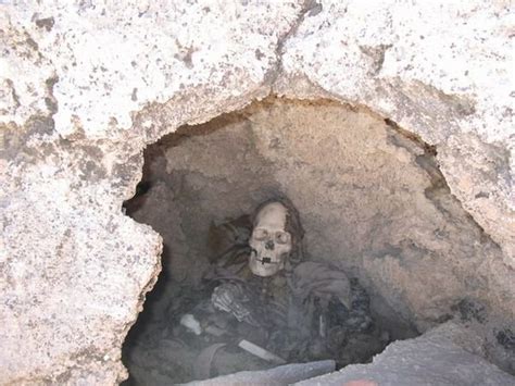 Dead Man In A Cave Photo