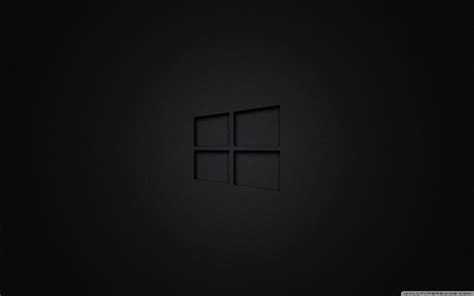 Wallpaper Black Windows 10 Gudang Gambar
