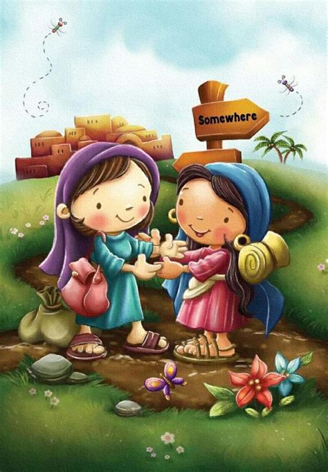 Rut Y Noemi Rut 1 Histórias Da Bíblia Para Crianças Artesanatos