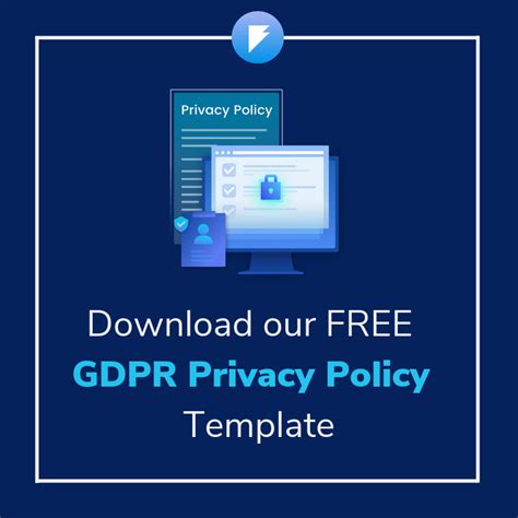 Download Our Free Gdpr Privacy Policy Template Gdpr Privacypolicy