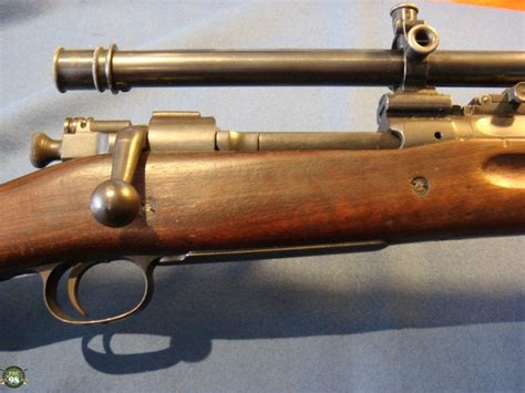 Ultra Rare Us Ww1 Usmc 1903 Springfield Sniper Rifle With Winchester A5