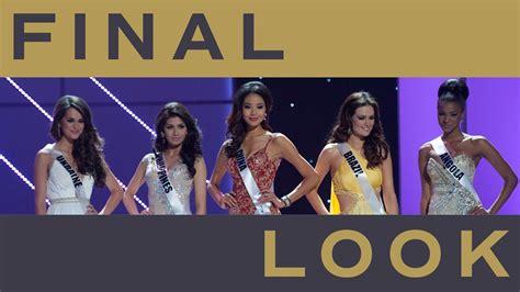 Th Miss Universe Top Final Look Miss Universe Youtube