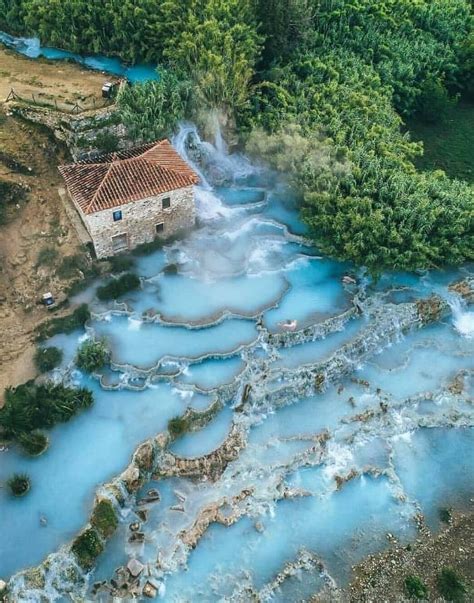 Saturnia Thermal Bath In Italy Nature Travel Makers
