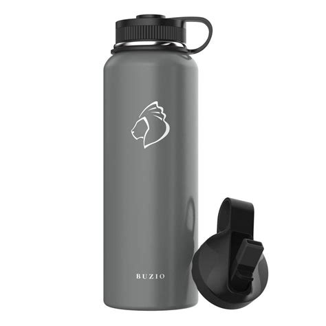 Buy Buzio Stainless Steel Water Bottle Cold For 48 Hrs Hot For 24 Hrs