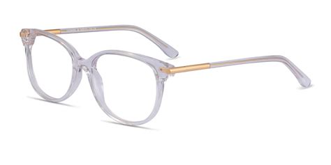 Jasmine Cat Eye Clear Glasses For Women Eyebuydirect Canada