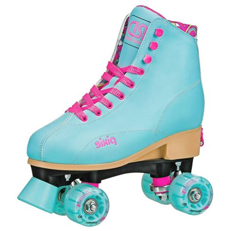 Roller Derby Blue Pink Roller Skates Girls Adjustable