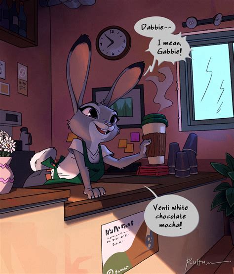 Barista Judy By Ruffu On Deviantart