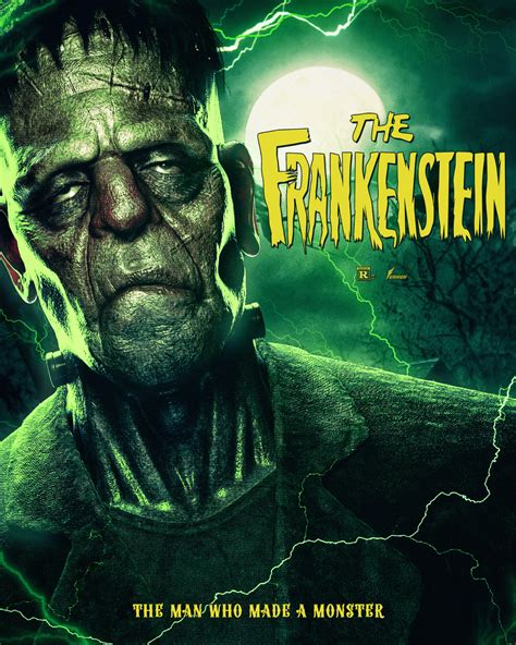 The Frankenstein Poster Art Ferrer Posterspy
