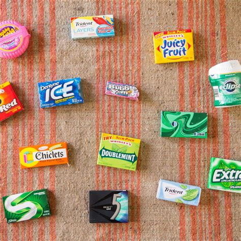 Which Chewing Gum Lasts The Longest We Timed 14 Brands Gum Science