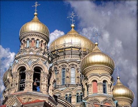 Orthodox Church In Latvia Onion Domes Pinterest