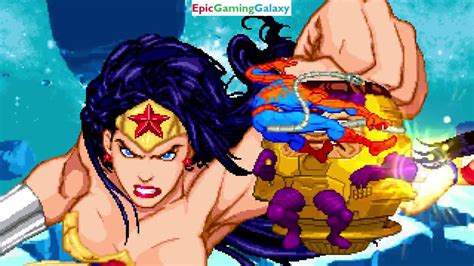 Spider Man And Wonder Woman Vs Emma Frost And Modok In A Mugen Match Battle Fight Youtube