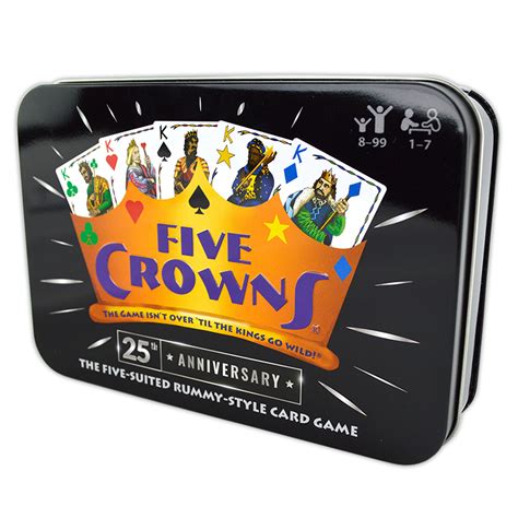 70 Off Outlet Five Crowns Five Suited Rummy Style Card Game New