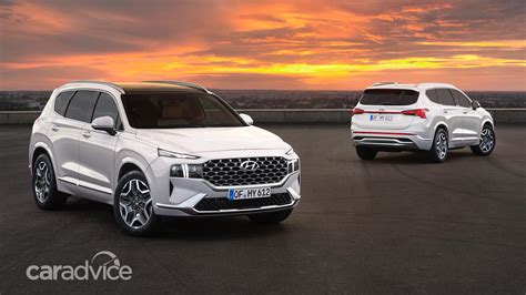 2021 Hyundai Santa Fe Facelift Local Specifications Surface Early