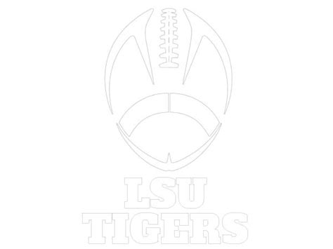 Printable LSU Tigers Coloring Sheet | Football coloring pages, Coloring sheets, Carolina panthers