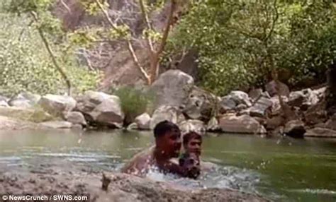 Three Indian Men Record Themselves Drowning At Gauri Dham Kund