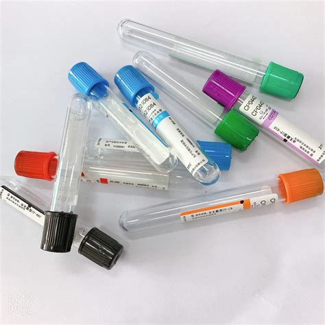 Disposable Vacuum Blood Collection Tube Ml Ml Drug Testing Use