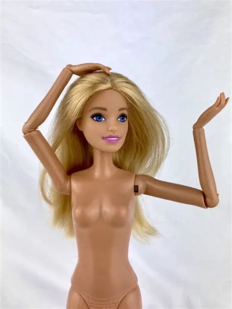 Barbie Doll Jointed Articulated Move Barbie Blonde Nude Ooak Projects Mattel Picclick