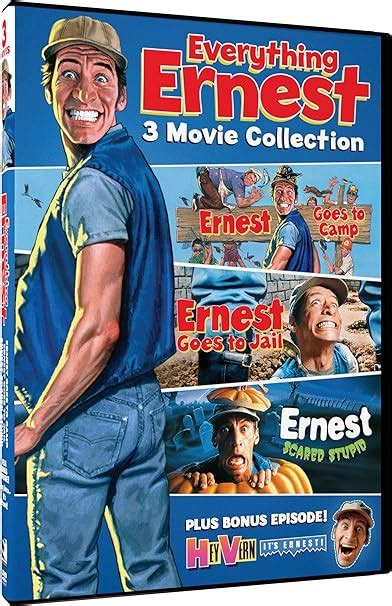 Everything Ernest 3 Feature Films Bonus Episode Of Hey Vern Its