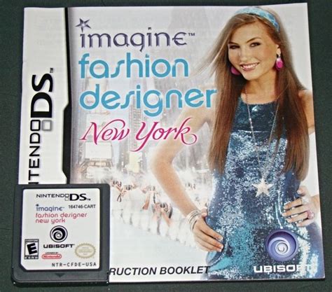 Nintendo Ds Imagine Fashion Designer New York Game And Instruction