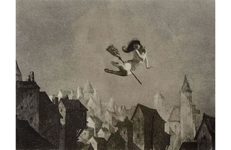 The First Known Depiction Of A Witch On A Broomstick