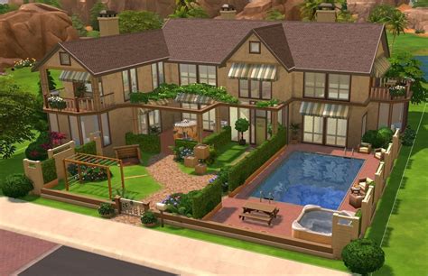 Here Are My Houses Page 8 Sims House Sims House Plans Sims House Design