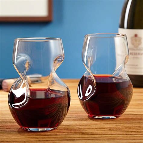 Amorosa Aerating Wine Glasses Set Of 2 Unique Wine Glasses Aerating Wine Glasses Wine And