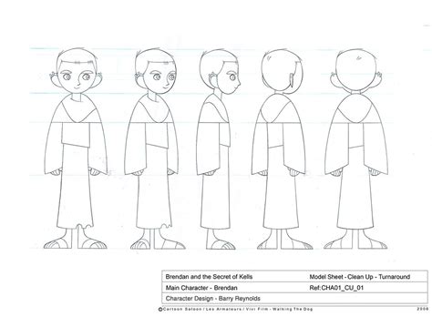 Animation Tidbits The Secret Of Kells Character Modeling Character