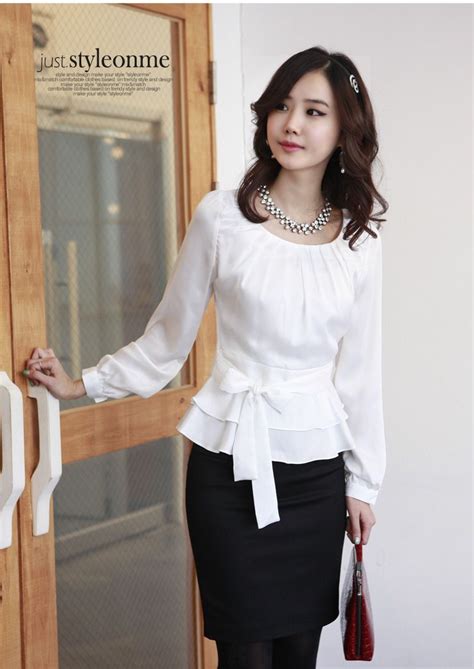 Elegant White Evening Blouses Designs For Women Fashion For Women