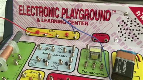 Electronic Playground And Learning Center Experiment 1 Youtube