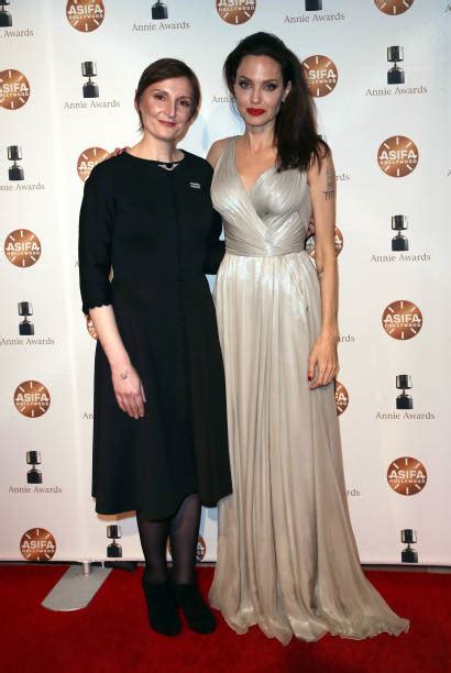 Angelina Jolie Graces The 45th Annual Annie Awards At Royce Hall