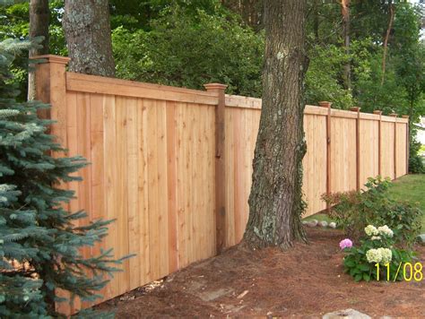 10 Backyard Wood Privacy Fence