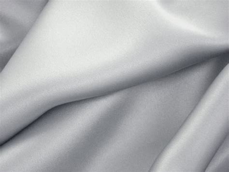 Vogue Fabrics Satin Fabrics Silk Charmeuse Fabric Light Grey