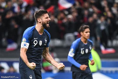 Equipe De France Buteur Pour Son Retour Olivier Giroud Se Rapproche